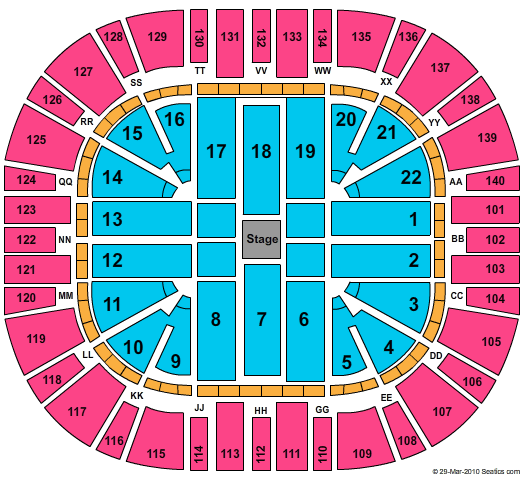 Delta Center James Taylor Seating Chart